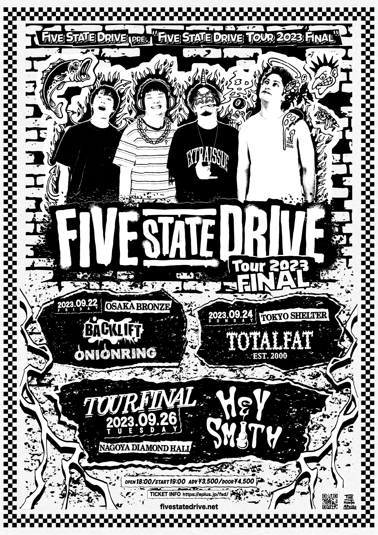 FIVE STATE DRIVE pre. “FIVE STATE DRIVE TOUR 2023 FINAL”