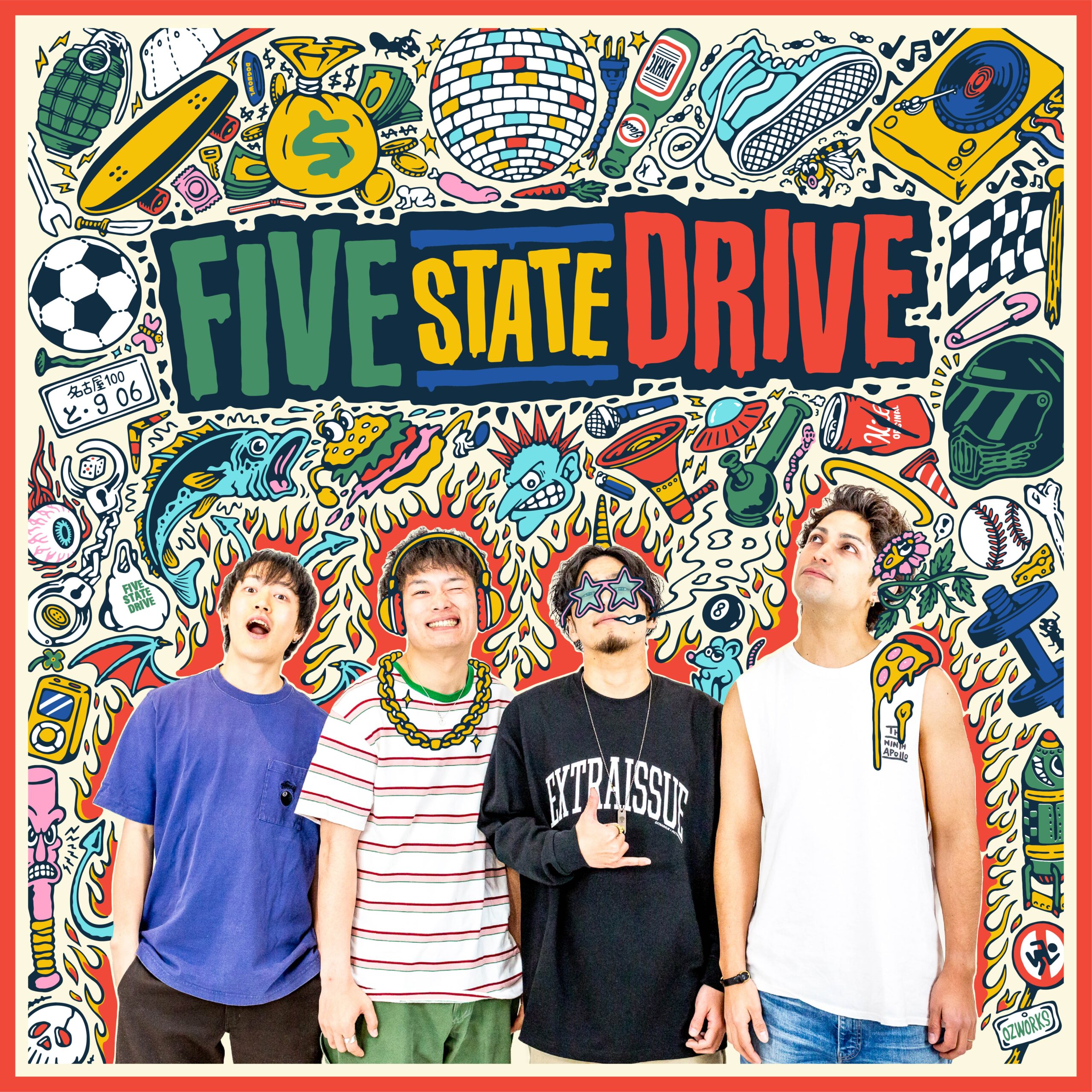 1st Full Album “FIVE STATE DRIVE”